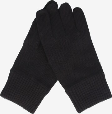 TOMMY HILFIGER Prstové rukavice – černá