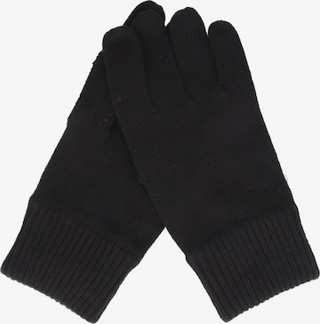 TOMMY HILFIGER Full Finger Gloves in Black