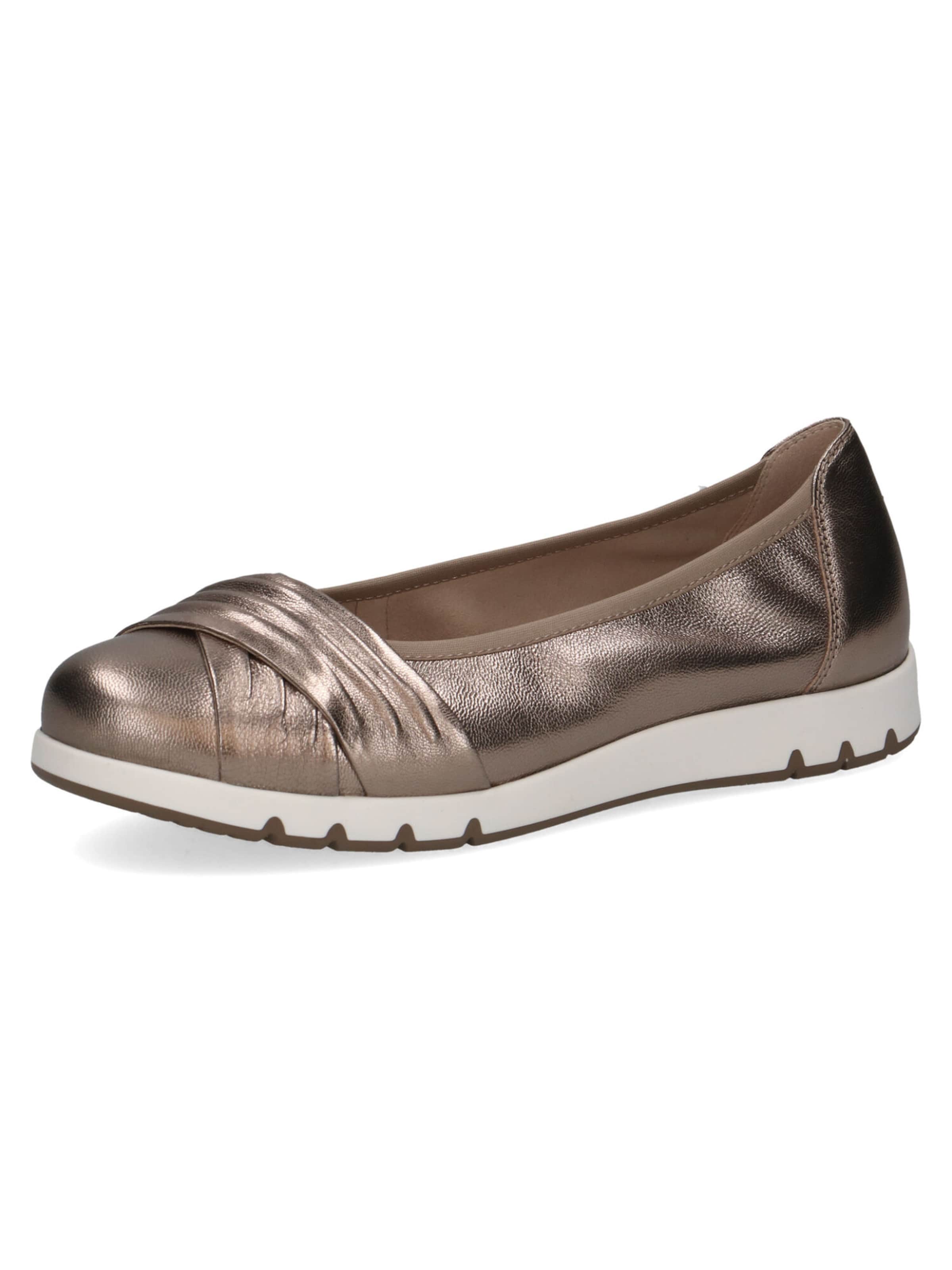 CAPRICE Ballerina in Braun: Vorderseite