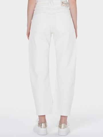Barrel Jean M.O.D MIRACLE OF DENIM en blanc