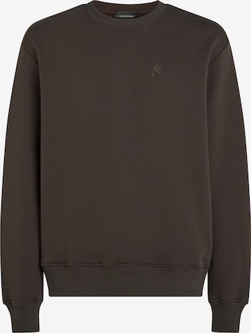 ruda Karl Lagerfeld Megztinis be užsegimo: priekis