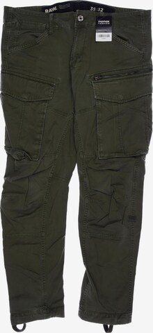G-Star RAW Pants in 35 in Green: front