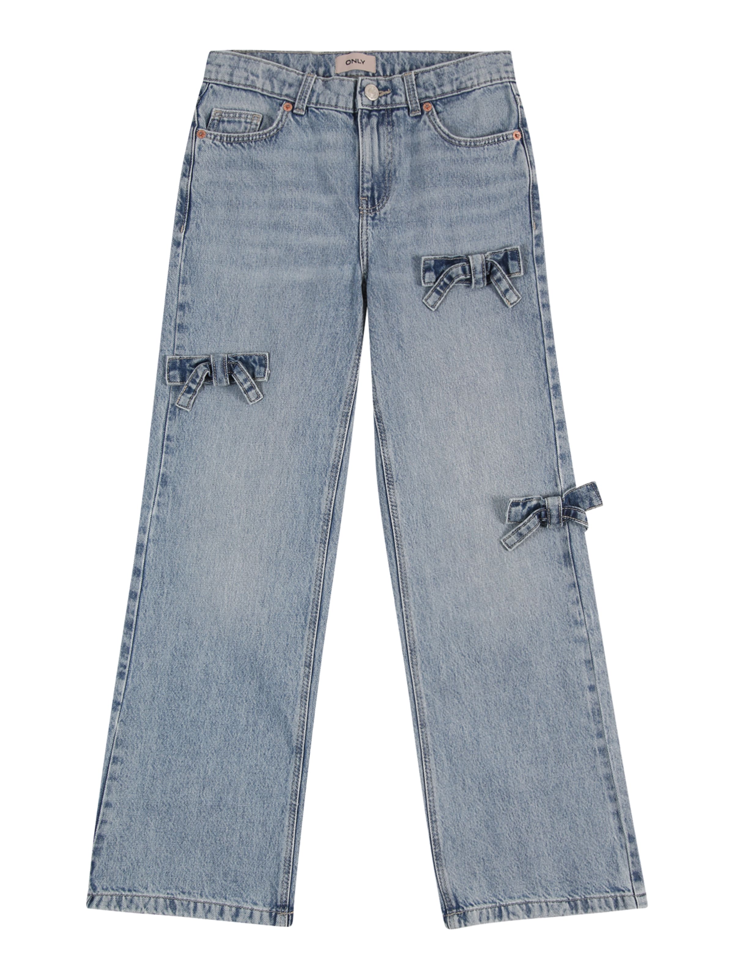 ONLY GIRLS Wide Leg Jeans 'KOGHope' i blå: forside