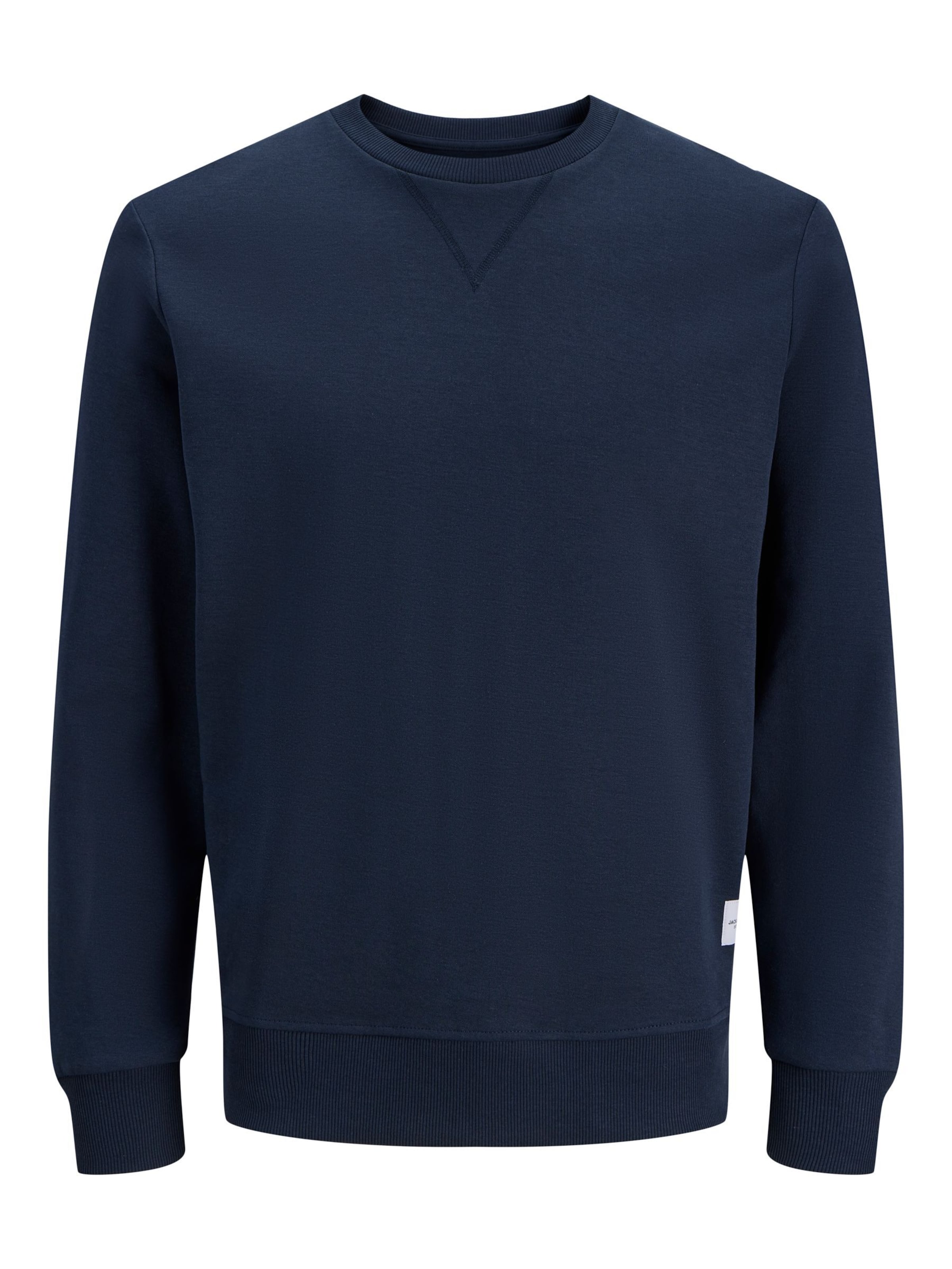 Sweat-shirt JACK & JONES en bleu : devant