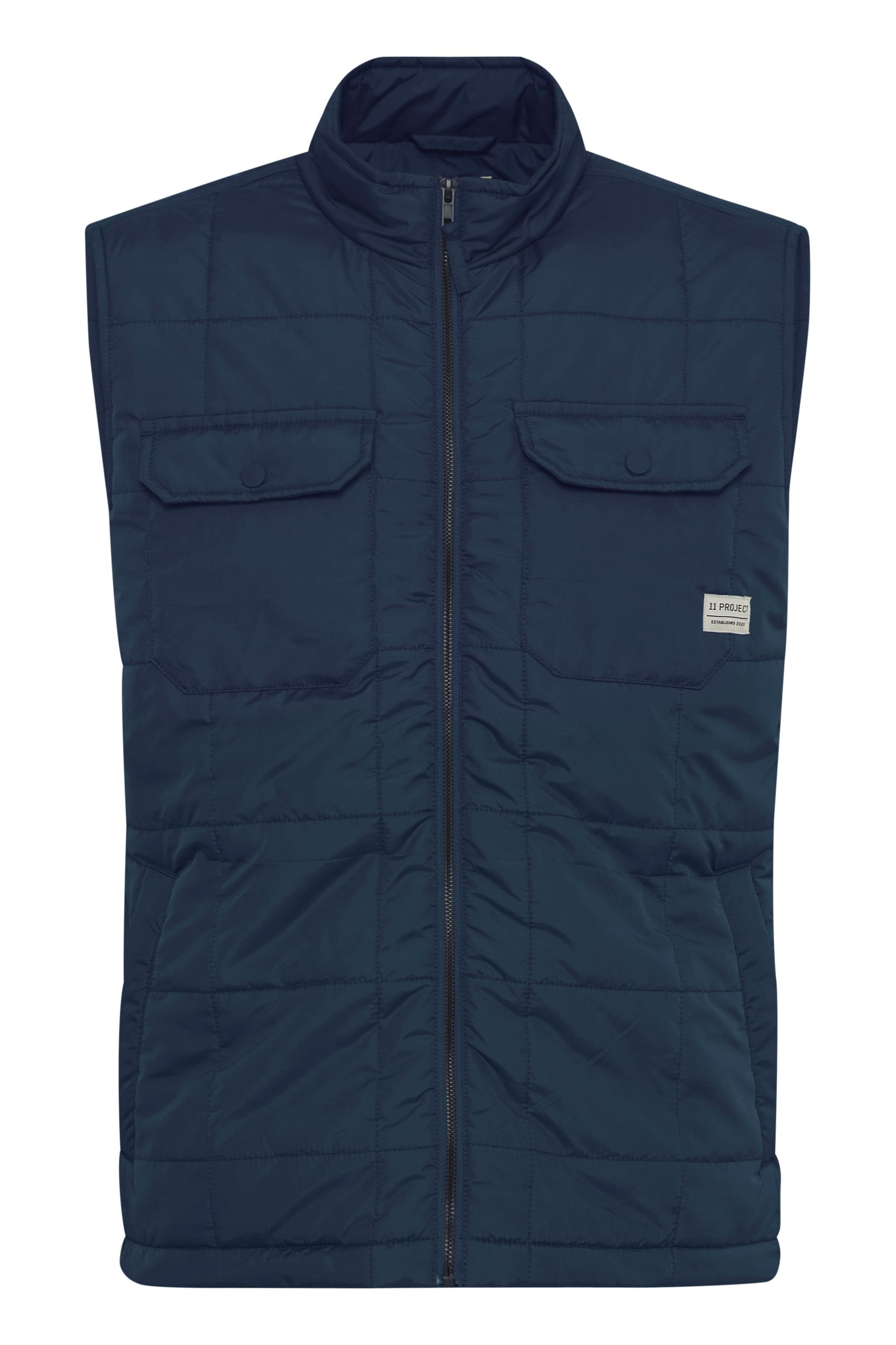 11 Project Weste in Blau: Vorderseite