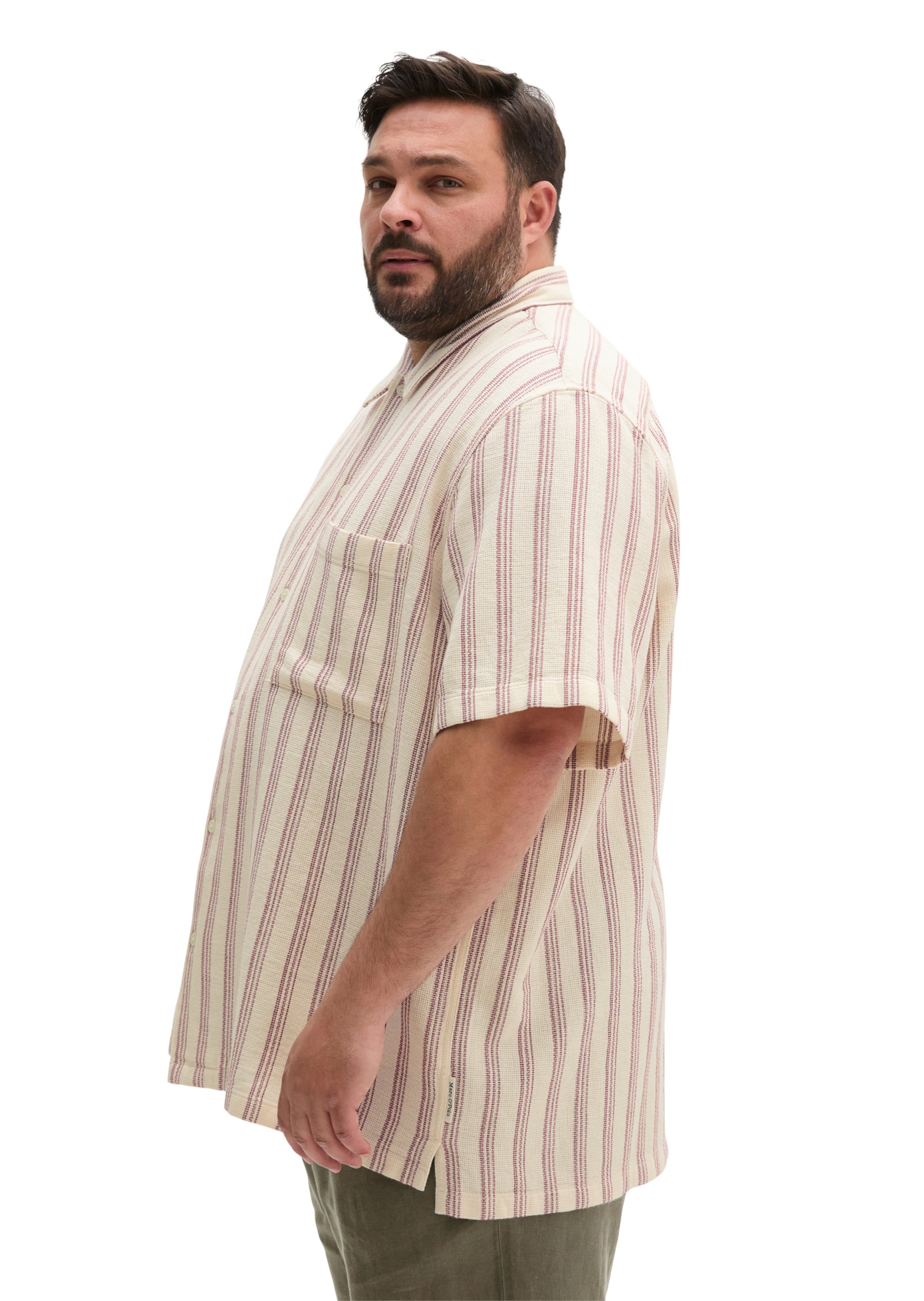 Marc O'Polo Regular Fit Hemd in Beige