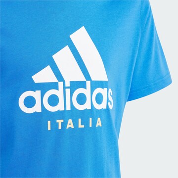 ADIDAS PERFORMANCE Functioneel shirt 'Italien' in Blauw