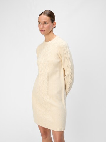 OBJECT Kleid 'Doris' in Beige: Vorderseite