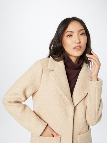 ICHI Winter Coat 'Stipa' in Beige