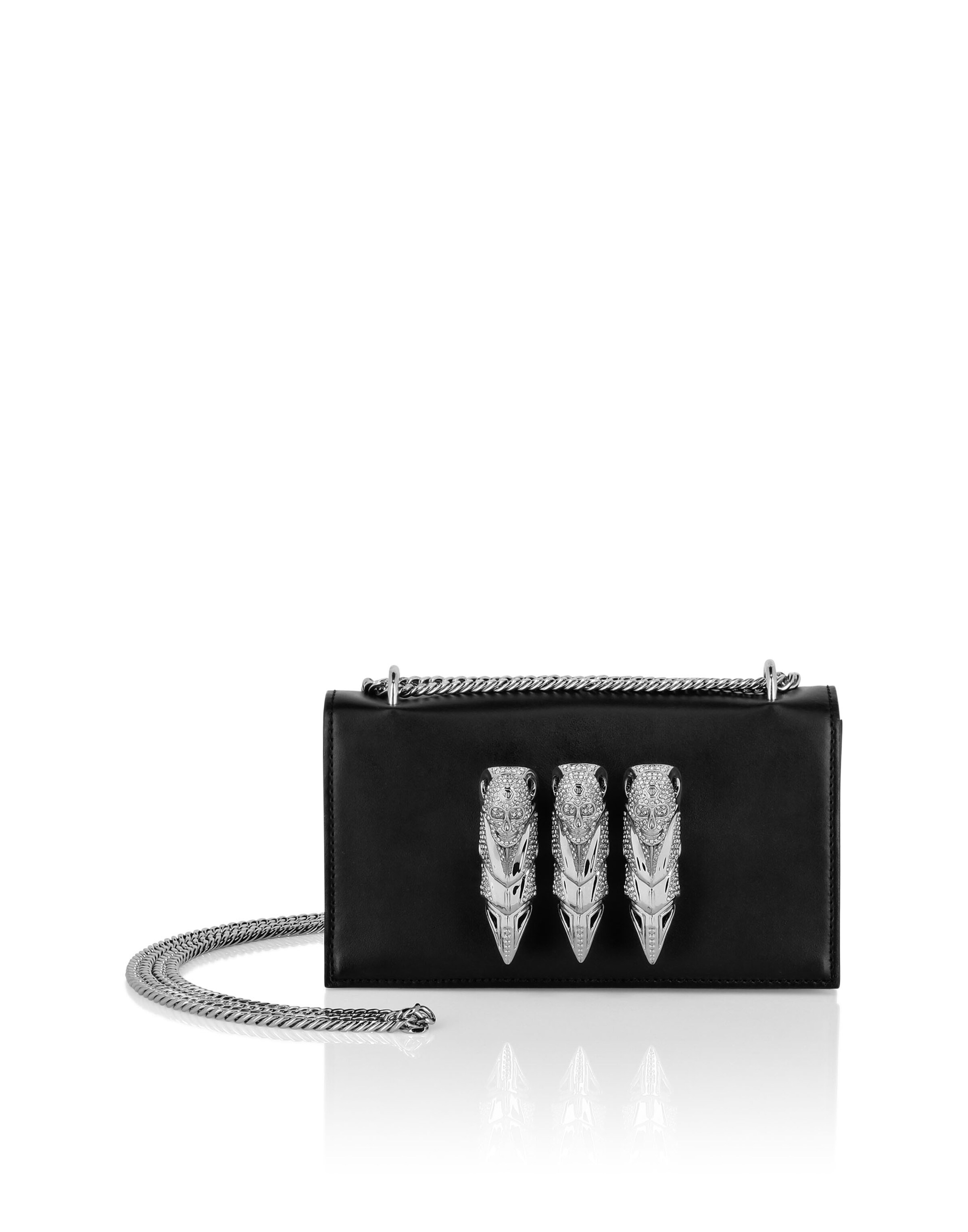 Philipp Plein Crossbody bag in Black: front