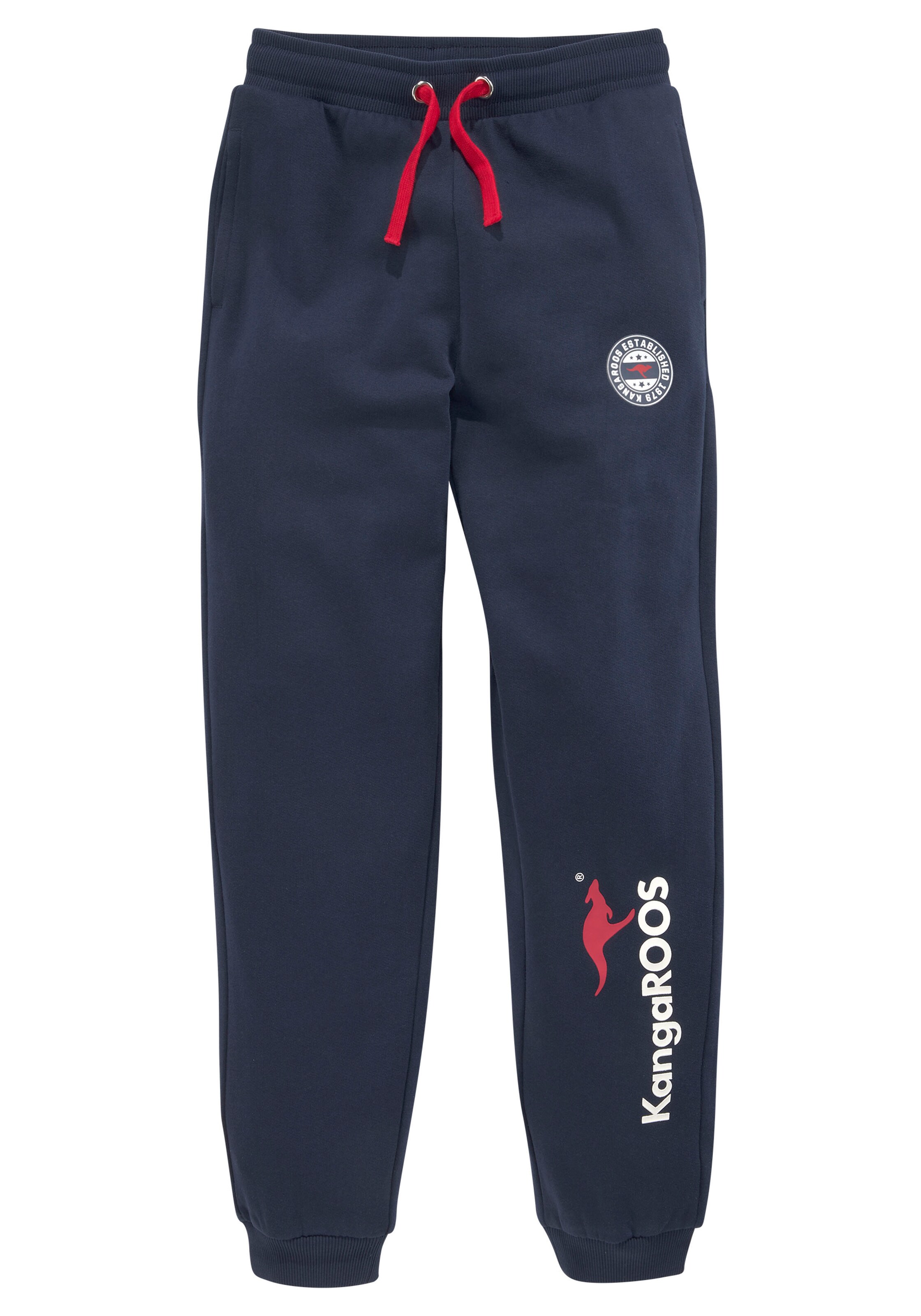 KangaROOS Regular Pants in Blue: front