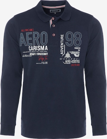 CARISMA Shirt in Blauw: voorkant