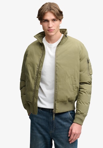 Veste mi-saison 'Ma1' Superdry & Co en vert : devant