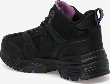 KINETIX Athletic Lace-Up Shoes 'ROSSEL PU HI W 2PR' in Black