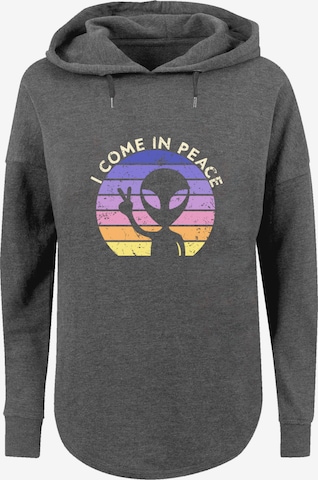 Pull-over 'Alien Peace Sunset' F4NT4STIC en gris : devant