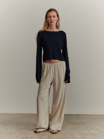 Wide Leg Pantalon 'Mara' ABOUT YOU x Marie von Behrens en beige