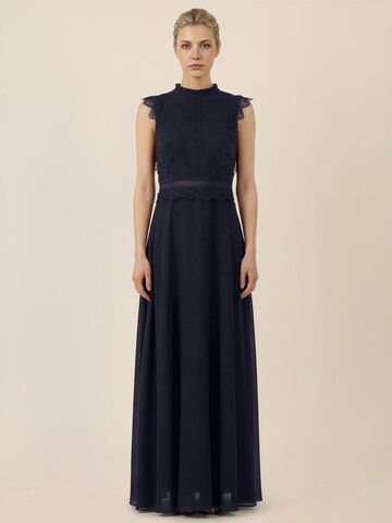APART Evening Dress in Blue: front
