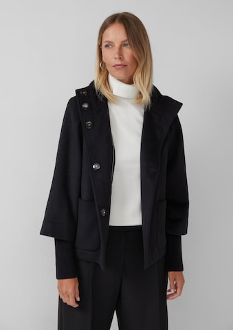 s.Oliver BLACK LABEL Tussenjas in Zwart: voorkant