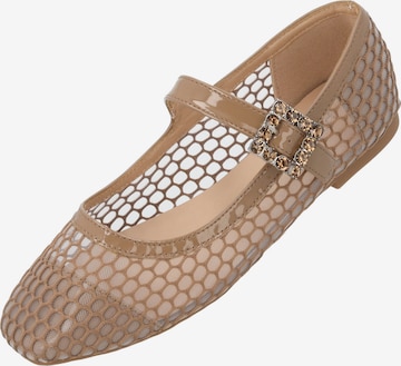 Palado by Sila Sahin Ballerina in Beige: voorkant