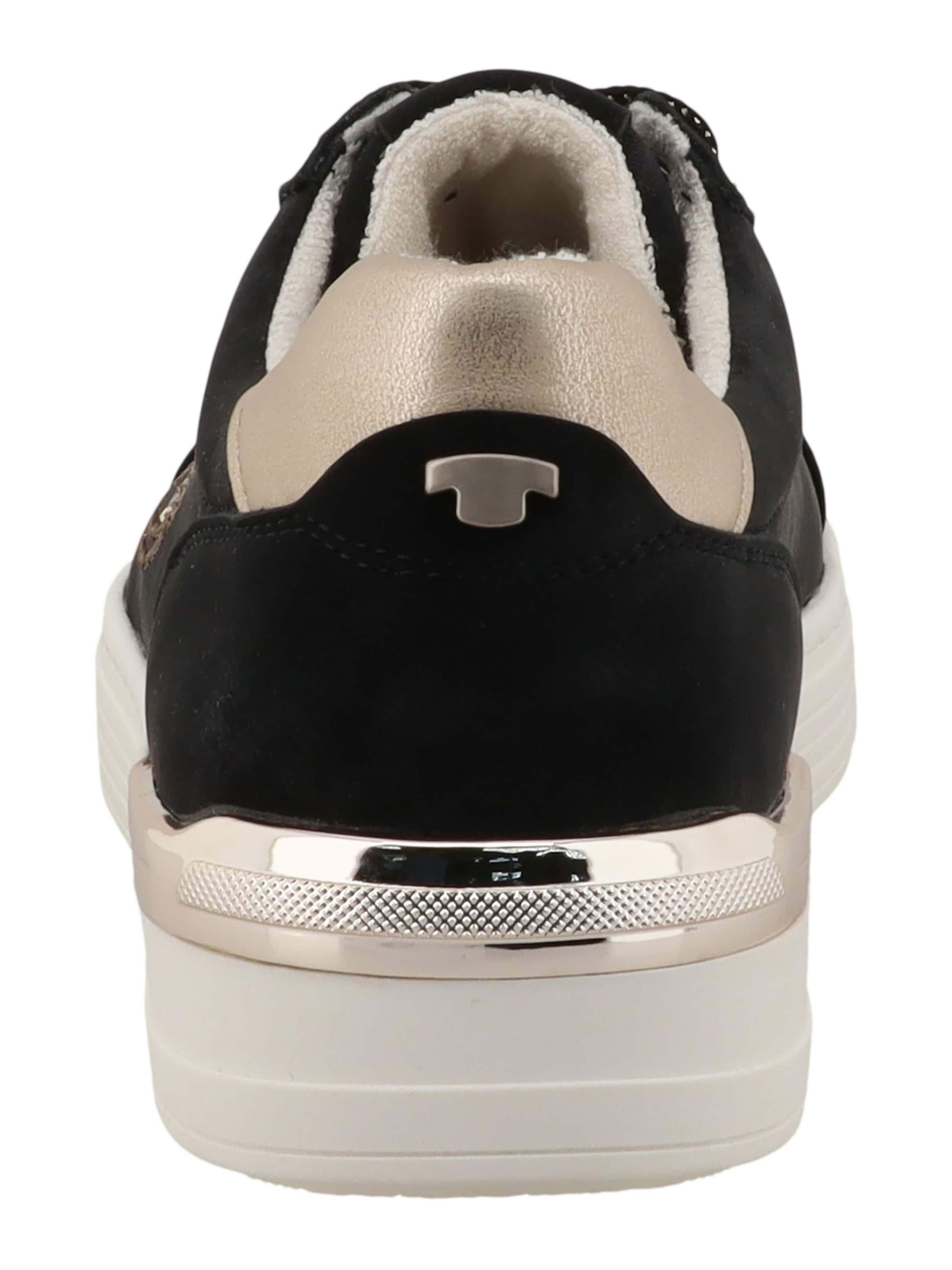 TOM TAILOR Низкие кроссовки в Черный