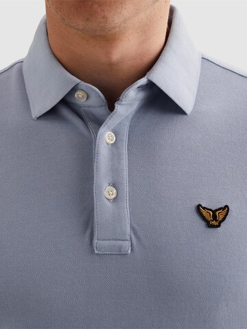 PME Legend Shirt 'Polo shirt with tailwing logo and garment-dye wash' in Lila