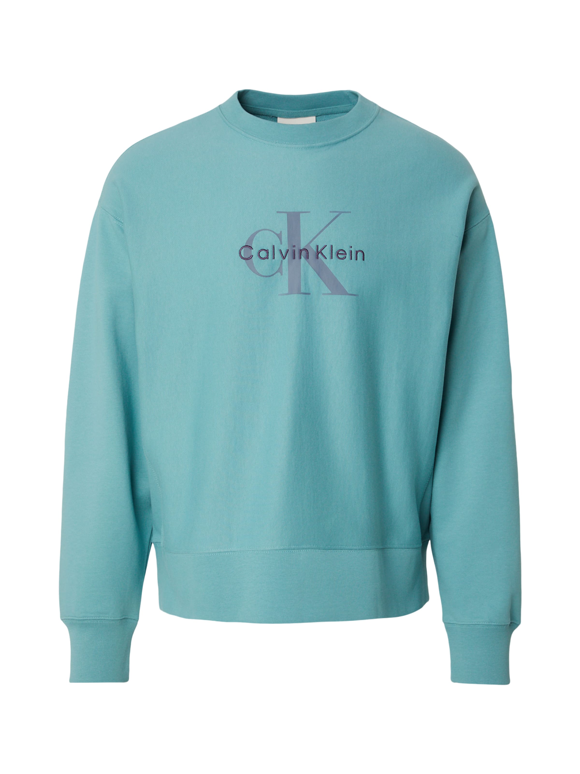 Calvin Klein Jeans Μπλούζα φούτερ 'PREMIUM' σε πράσινο: μπροστά