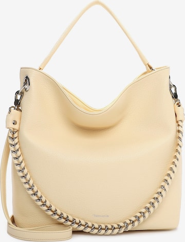 Borsa a spalla 'Kalia' di Tamaris in giallo: frontale