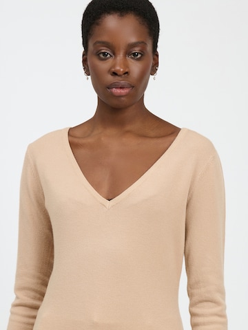 Pull-over Influencer en beige