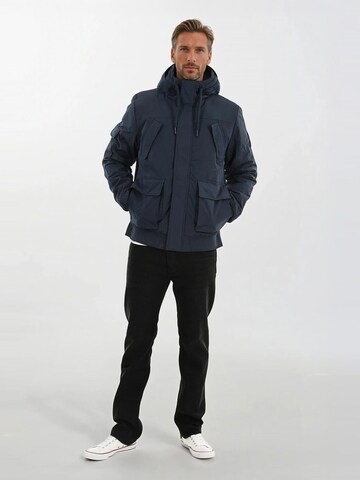 Alessandro Salvarini Winterjas 'AS432' in Blauw