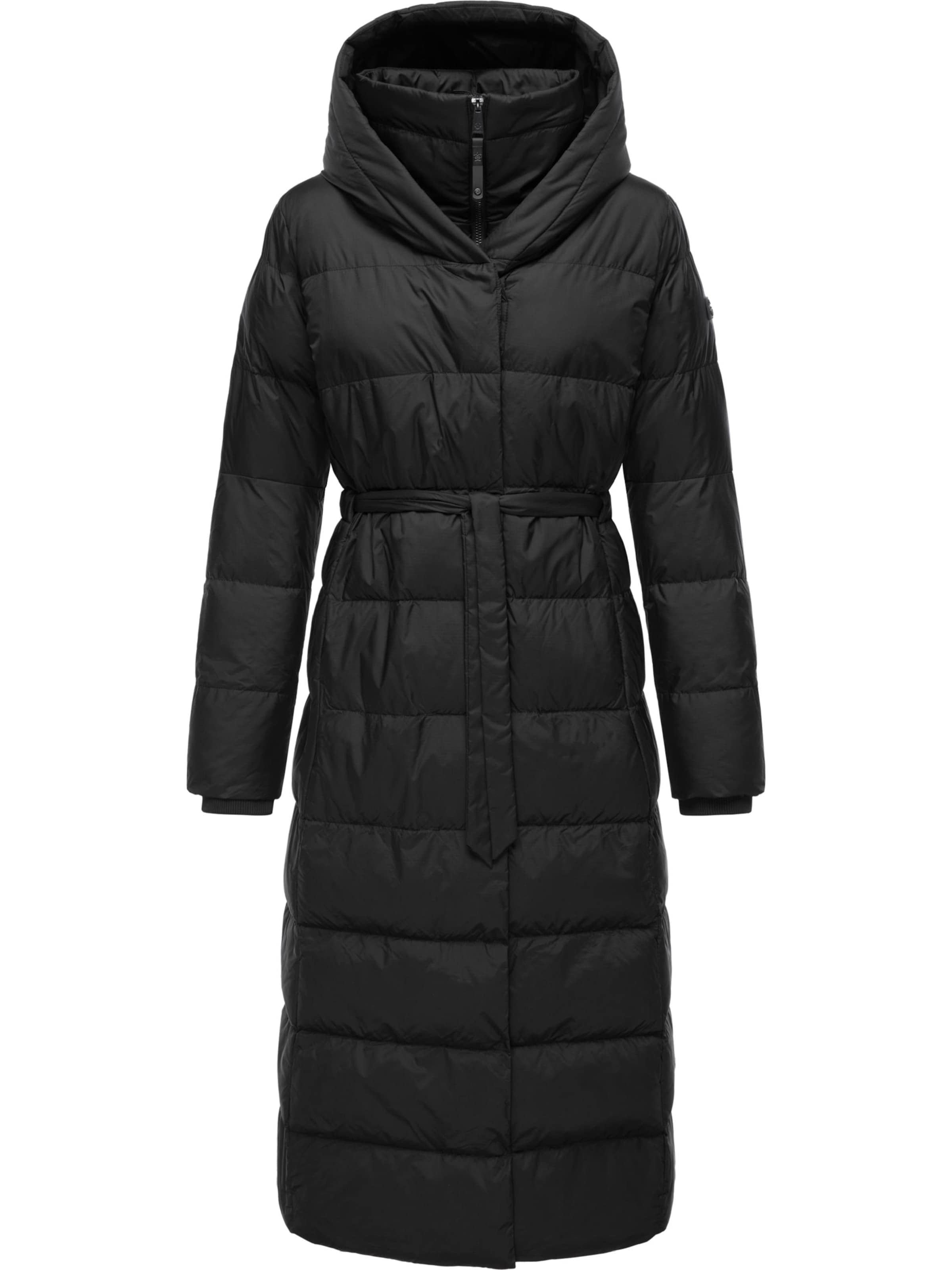 Cappotto invernale 'Niara' di Ragwear in nero: frontale