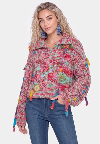IZIA - Cárdigan en Mezcla de colores: frente