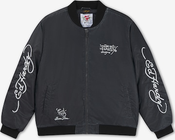 Ed Hardy Välikausitakki värissä musta: etupuoli