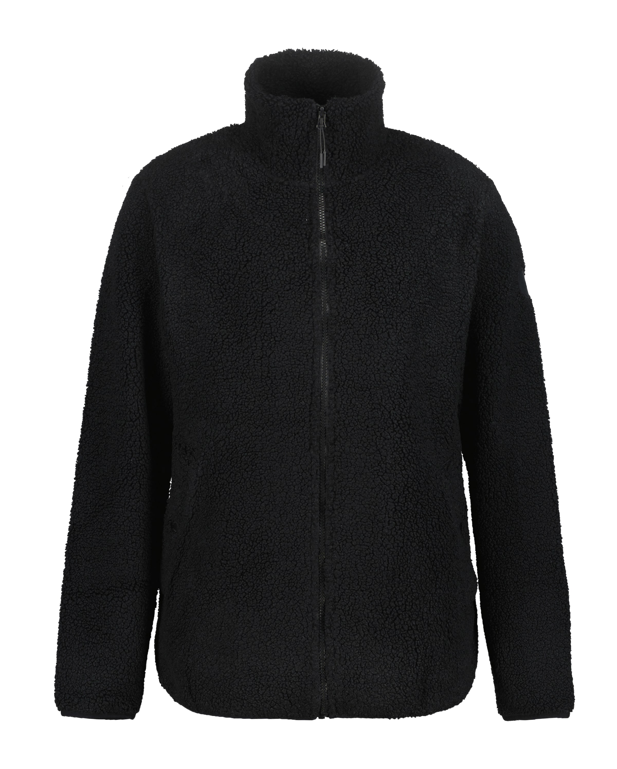 ICEPEAK Athletic fleece jacket in Black