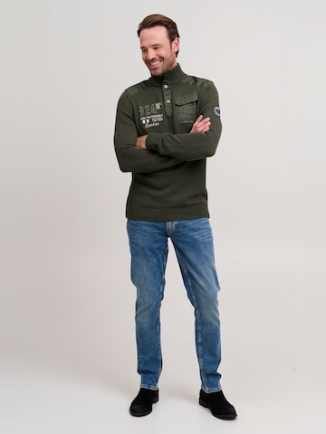 Pull-over 'FQErlong' FQ1924 en vert