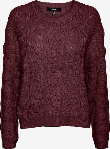 VERO MODA Sweater 'Stinna' in Red: front