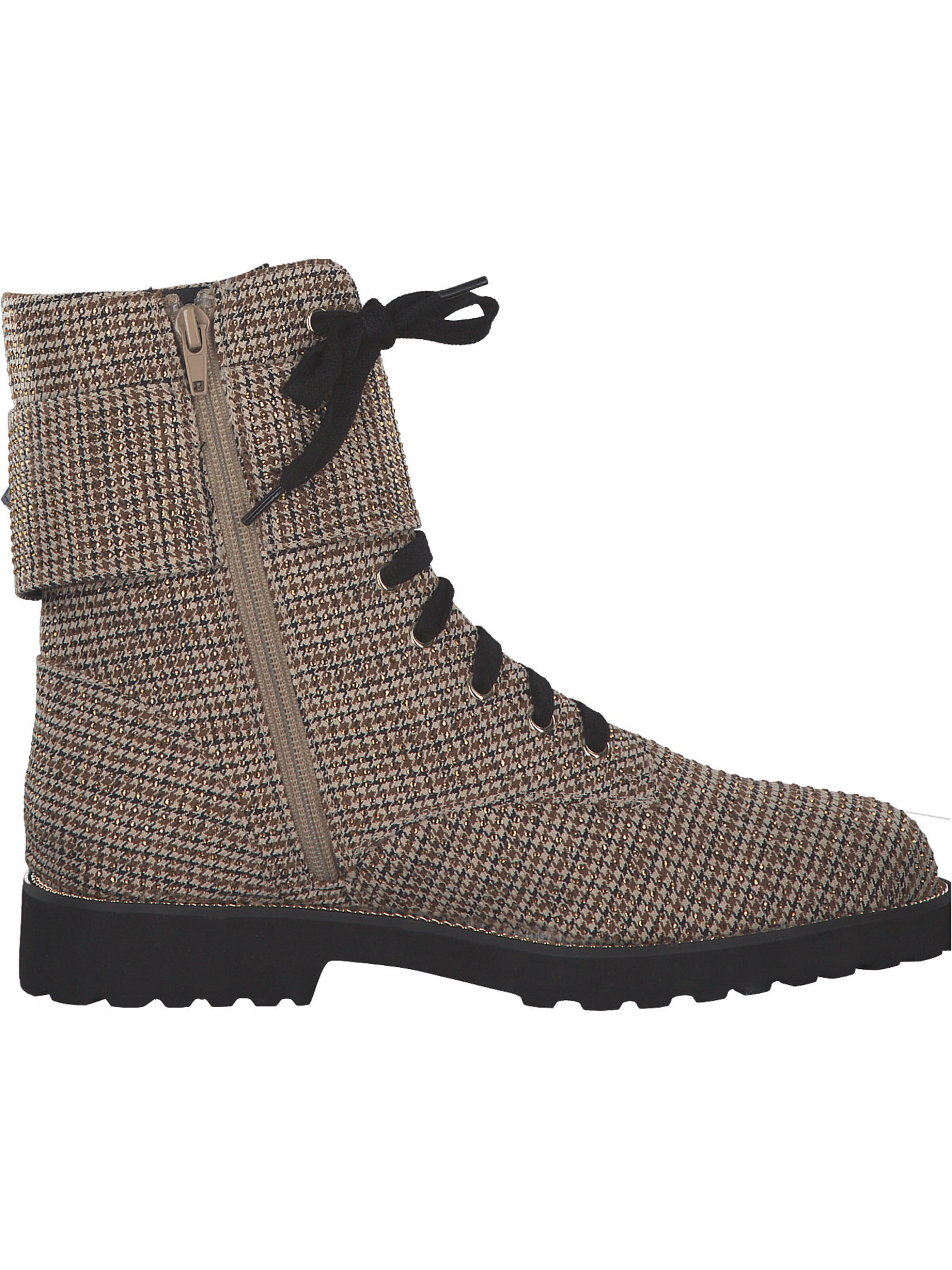 LA STRADA Lace-Up Ankle Boots '1837555-4022' in Beige