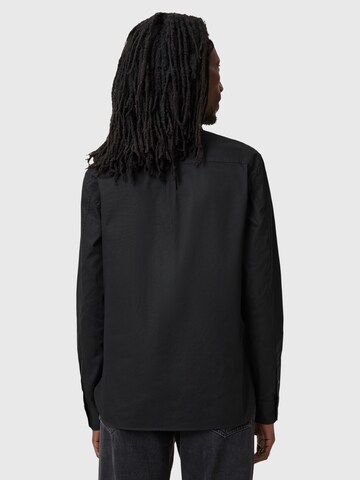 AllSaints Средняя посадка Рубашка 'HAWTHORNE' в Черный