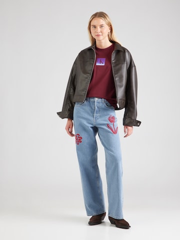 Calvin Klein JeansMajica - crvena boja