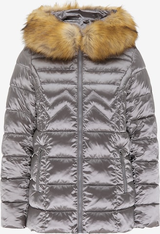 Usha Winter Jacket in Grey: front