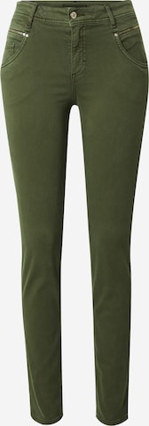 Skinny Pantalon 'SHAKIRA' BRAX en vert : devant