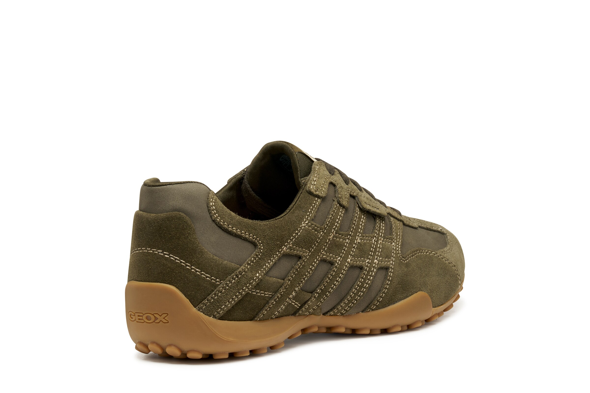 GEOX Platform trainers ' U Snake Original ' in Green