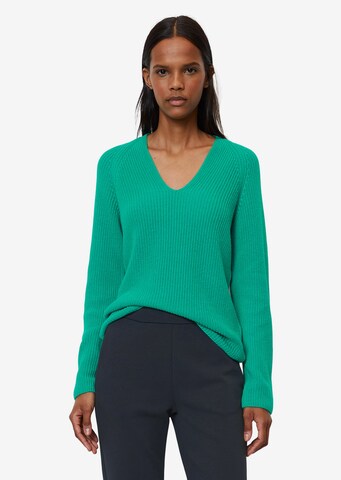 Marc O'Polo Sweater in Green: front