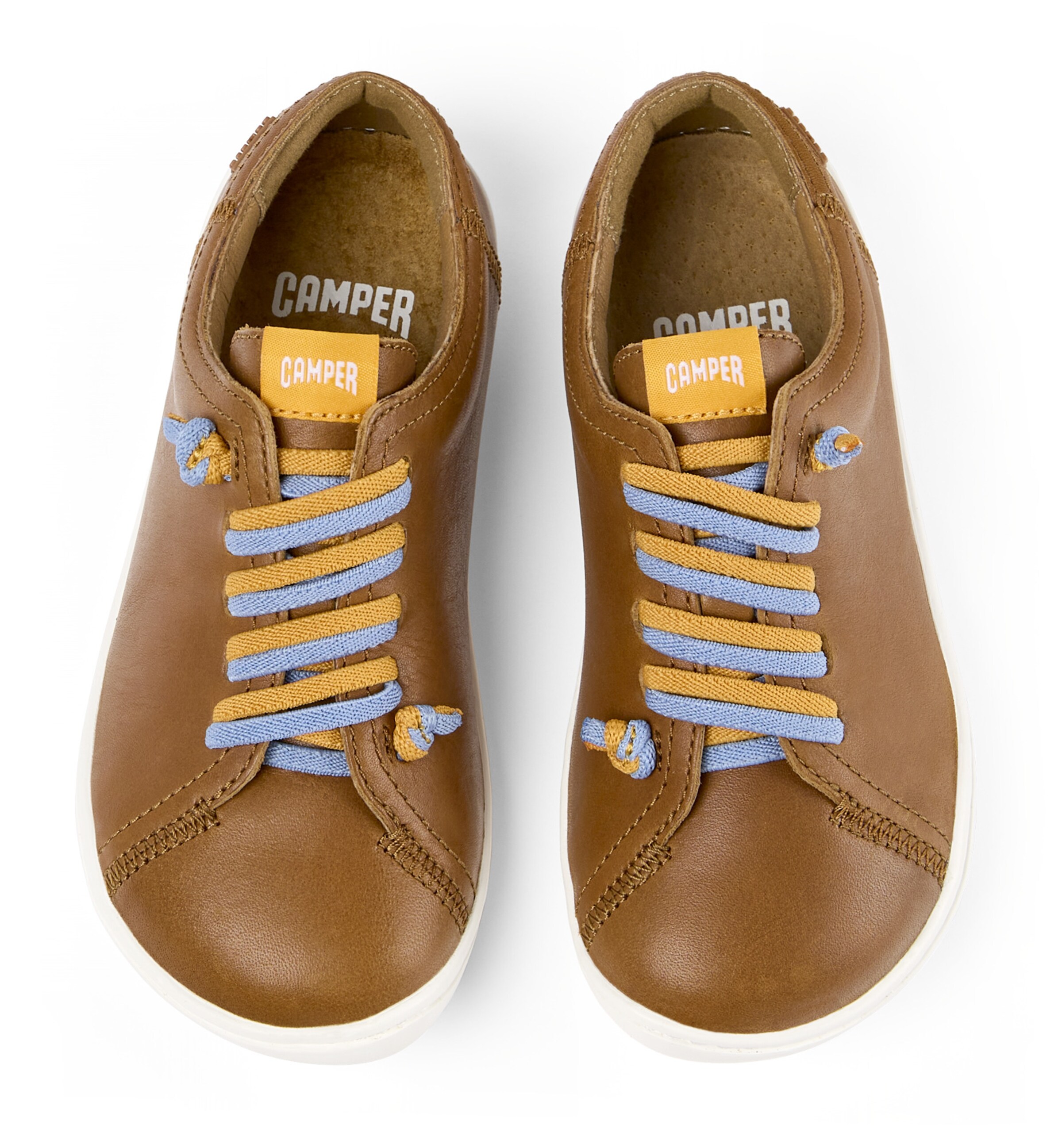 CAMPER Sneakers 'Peu Cami' in Bruin