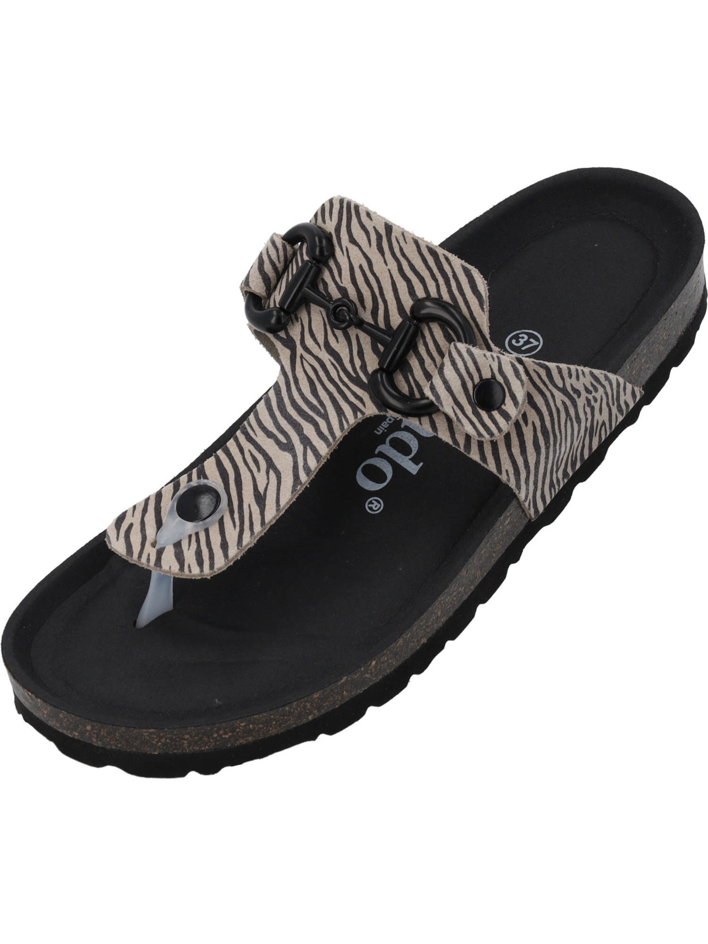 Séparateur d'orteils 'Palado Kos Zebra' Palado en beige : devant