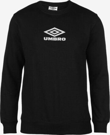 UMBRO Sportsweatshirt 'Diamond' in Schwarz: predná strana