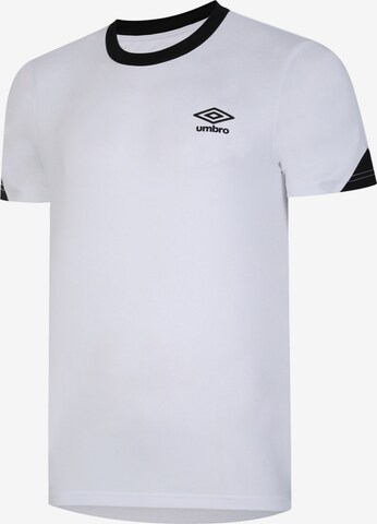 UMBRO Performance Shirt in White: front