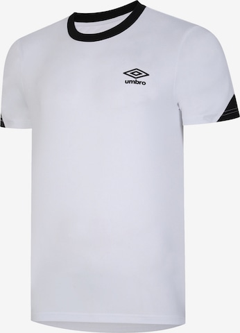 UMBRO Performance Shirt in White: front