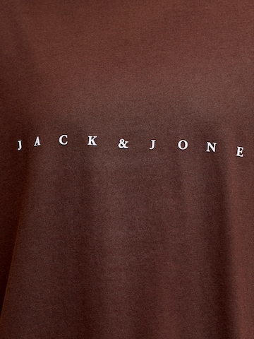 JACK & JONES Футболка 'JJEStar' в Коричневый