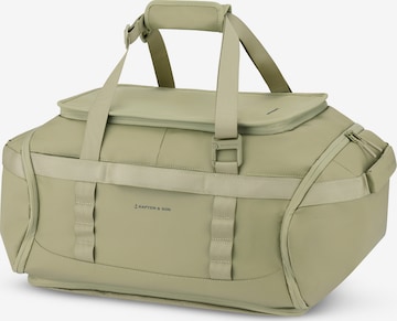 žalia Kapten & Son „Weekender“ krepšys 'Lisbon': priekis