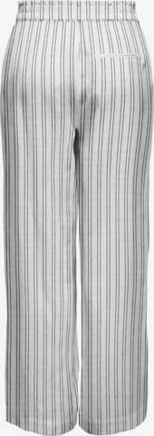 Wide Leg Pantalon 'Tokyo' ONLY en blanc